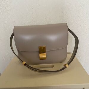 leather box bag